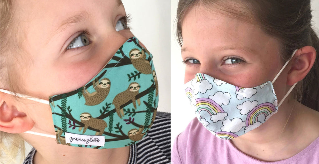 Kids Masks – keeping our little ones safe too!