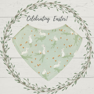 Bunnies & Shadows Dribble Bib
