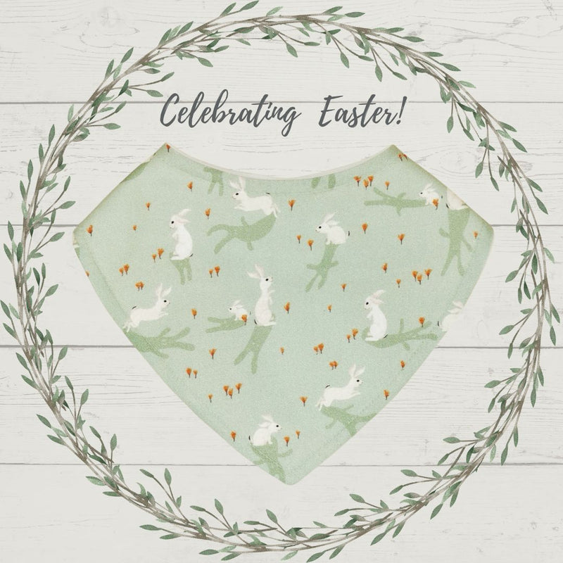 Bunnies & Shadows Dribble Bib