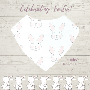 Bunnies Dribble Bib