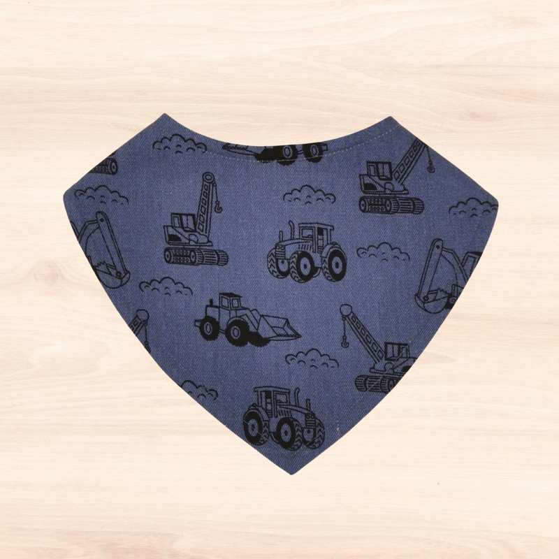 Cranes & Diggers Dribble Bib