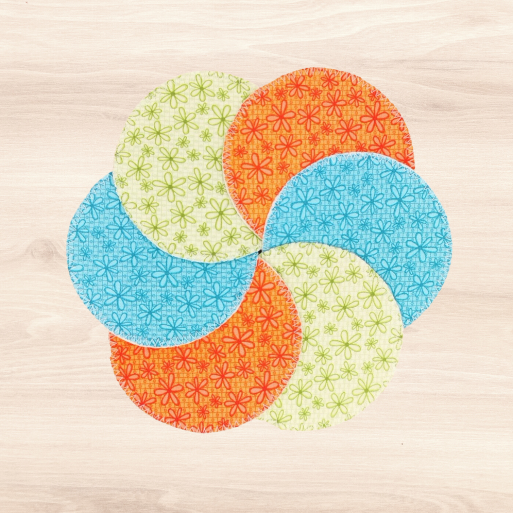 Daisy Delight Orange Breast Pads