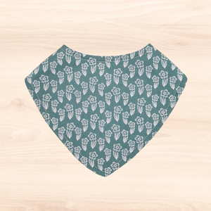 Forest Flowers Dribble Bib