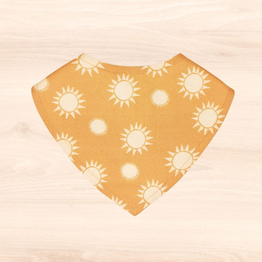 Golden Sun Dribble Bib