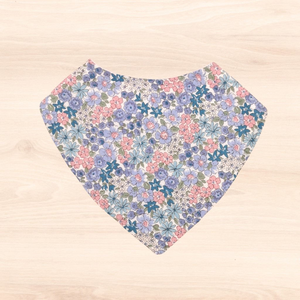 Pastel Floral Dribble Bib