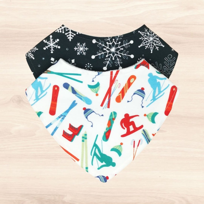 Snowflakes & Snow Fun Bib Combo