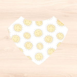 Sun Smiles Dribble Bib