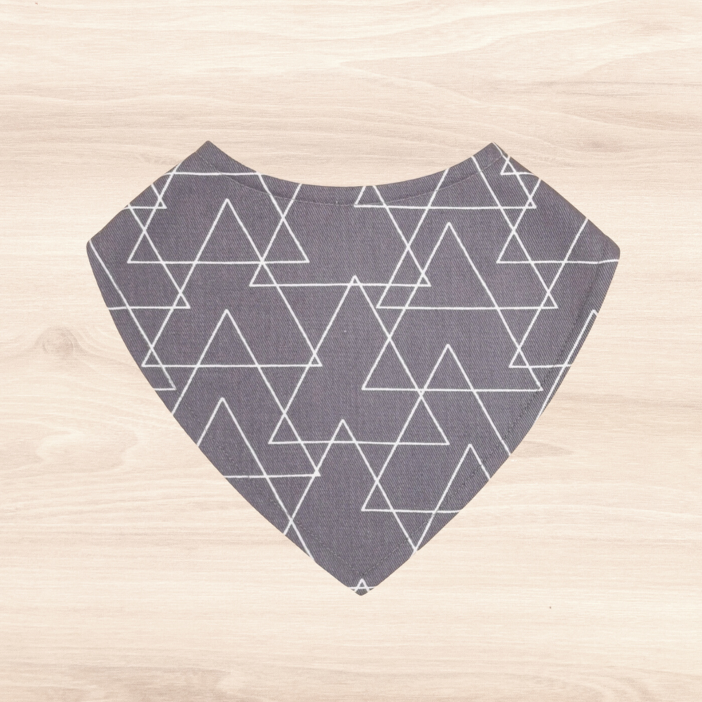 Grey Triangles Dribble Bib