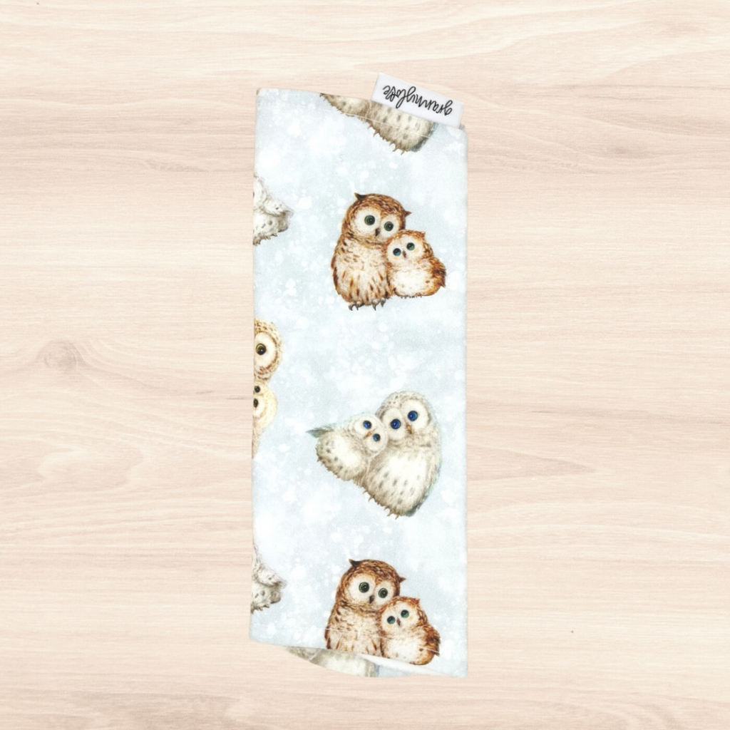 Owl Clouds Burp Cloth