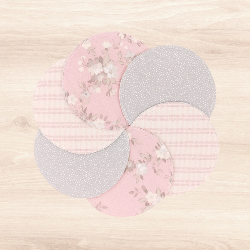 Pretty in Pink Breast Pads